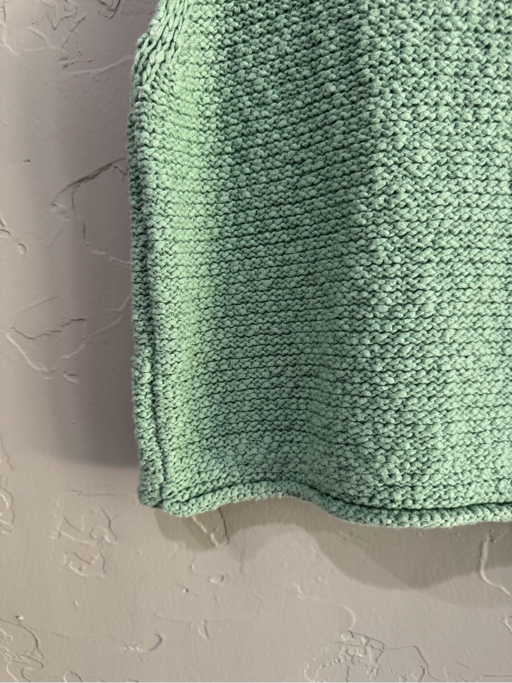 Sage Cotton Knit Cowl Neck Sweater Tank Top Small Sleeveless By Together - Picture 6 of 14